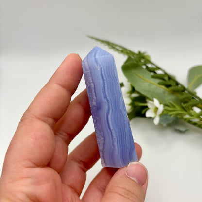 Blue Lace Agate Towers