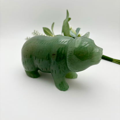 Green Aventurine Bear