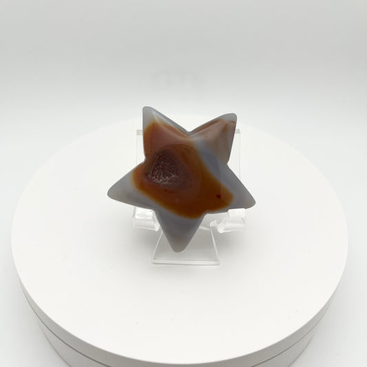 Druzy Agate Stars