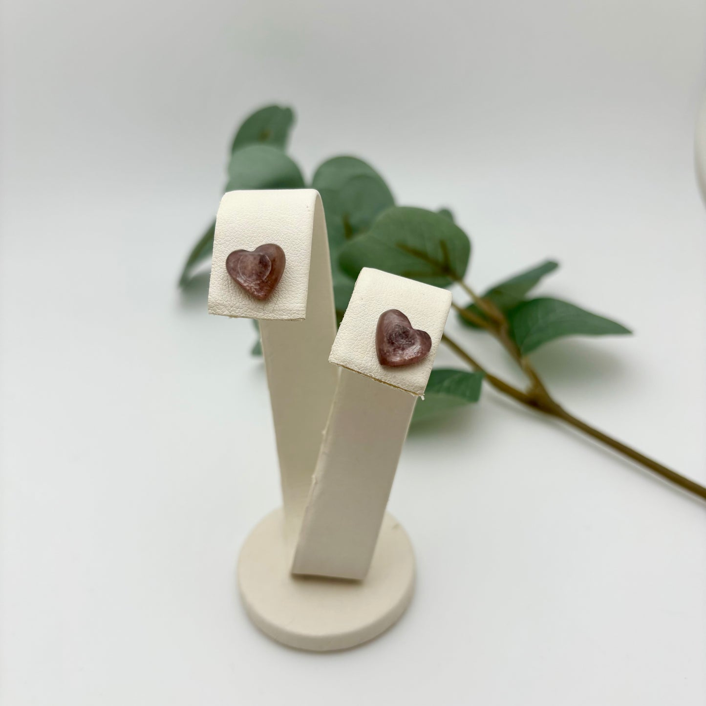 Gem Grade Lepidolite Earrings