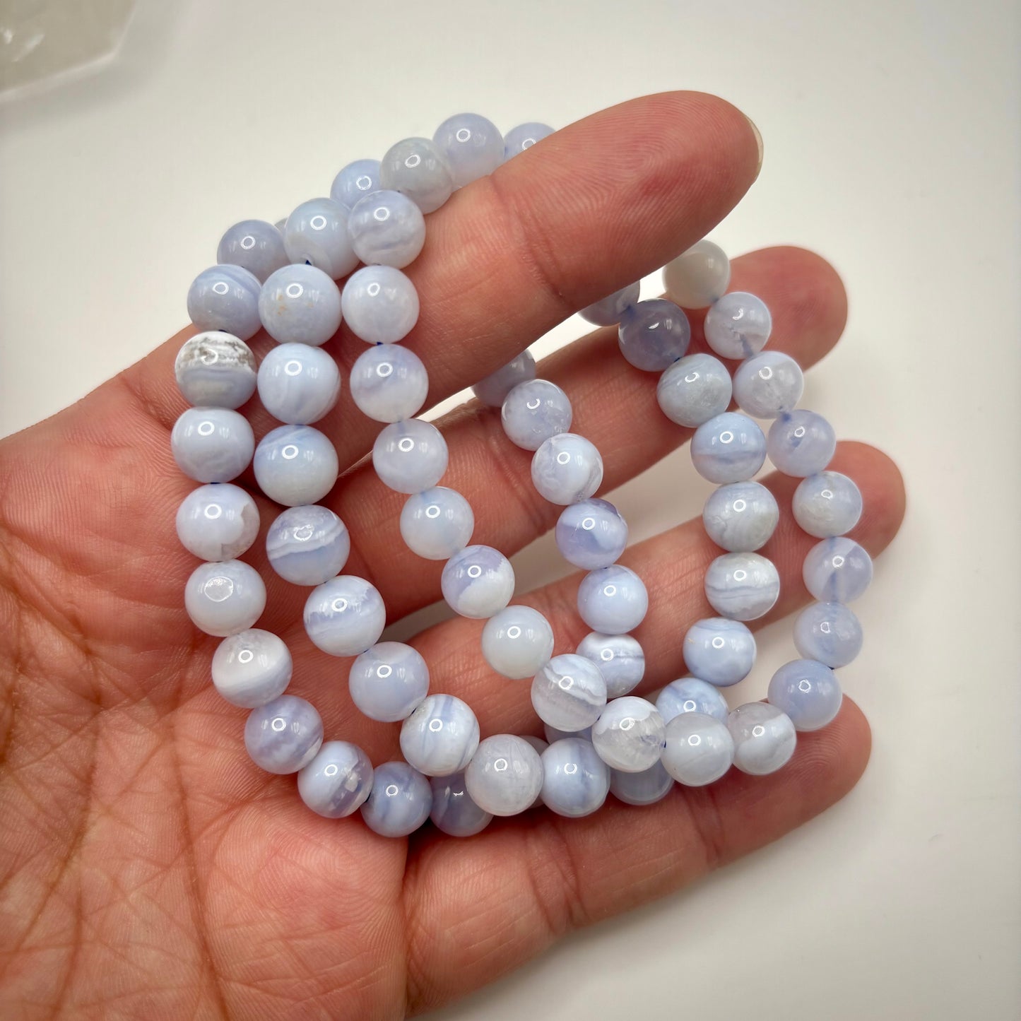 Blue Lace Agate Bracelets