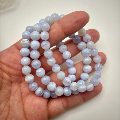Blue Lace Agate Bracelets