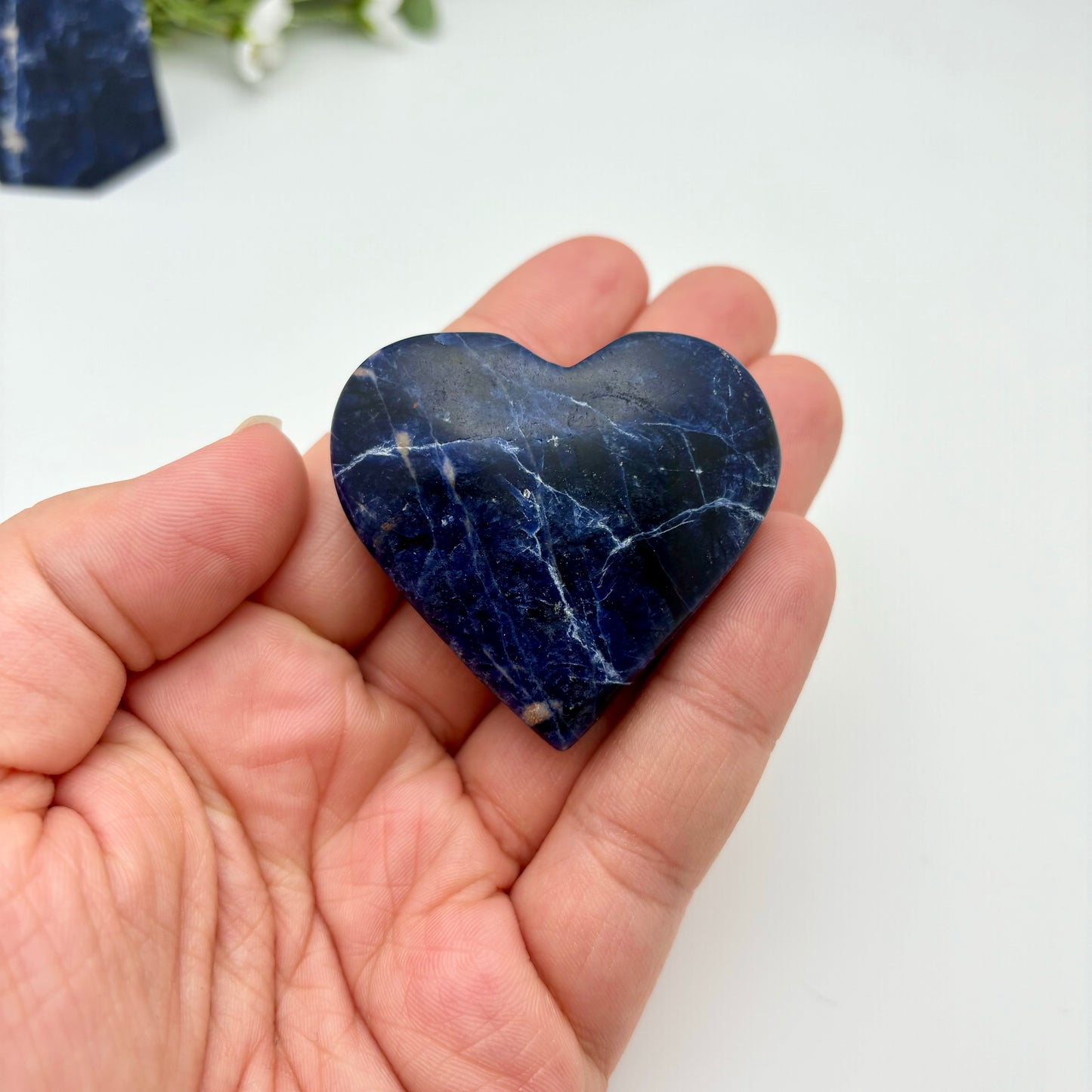 HQ Sodalite Hearts