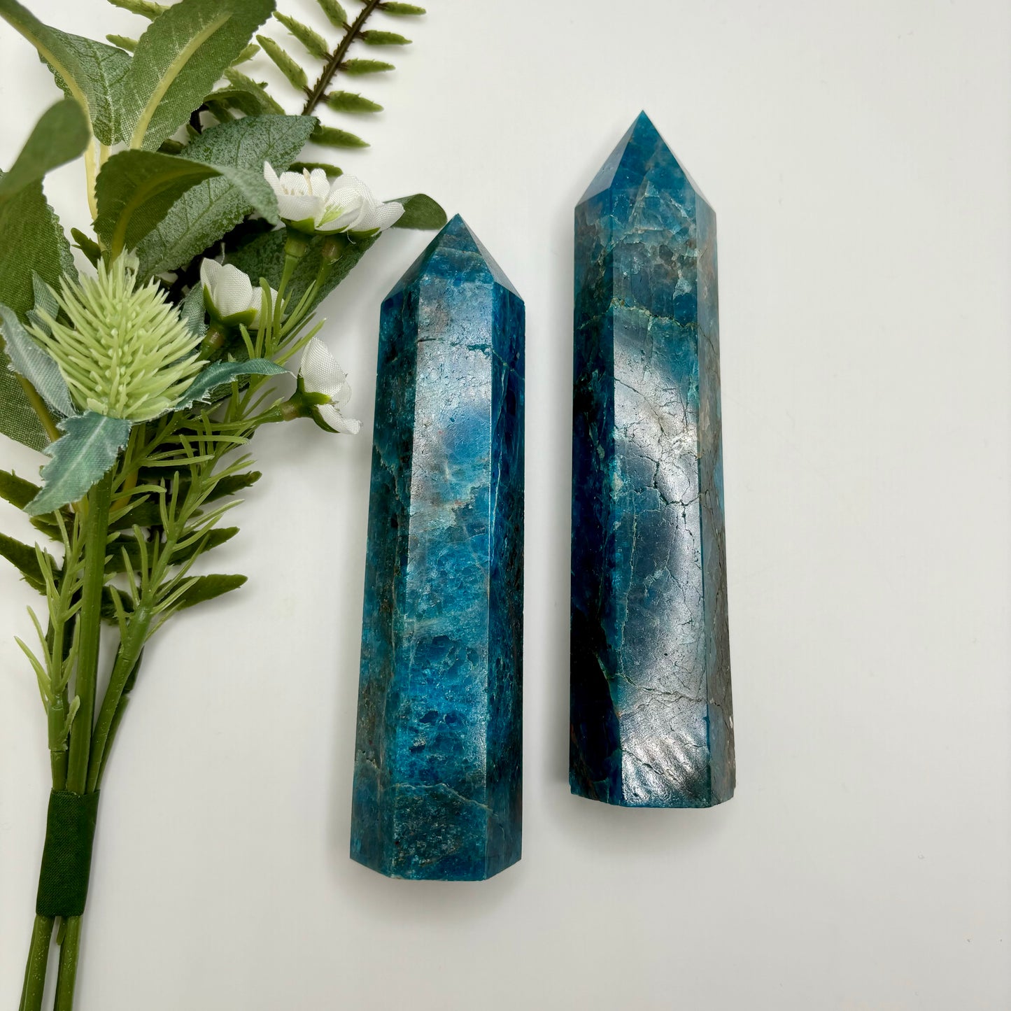 Blue Apatite Towers