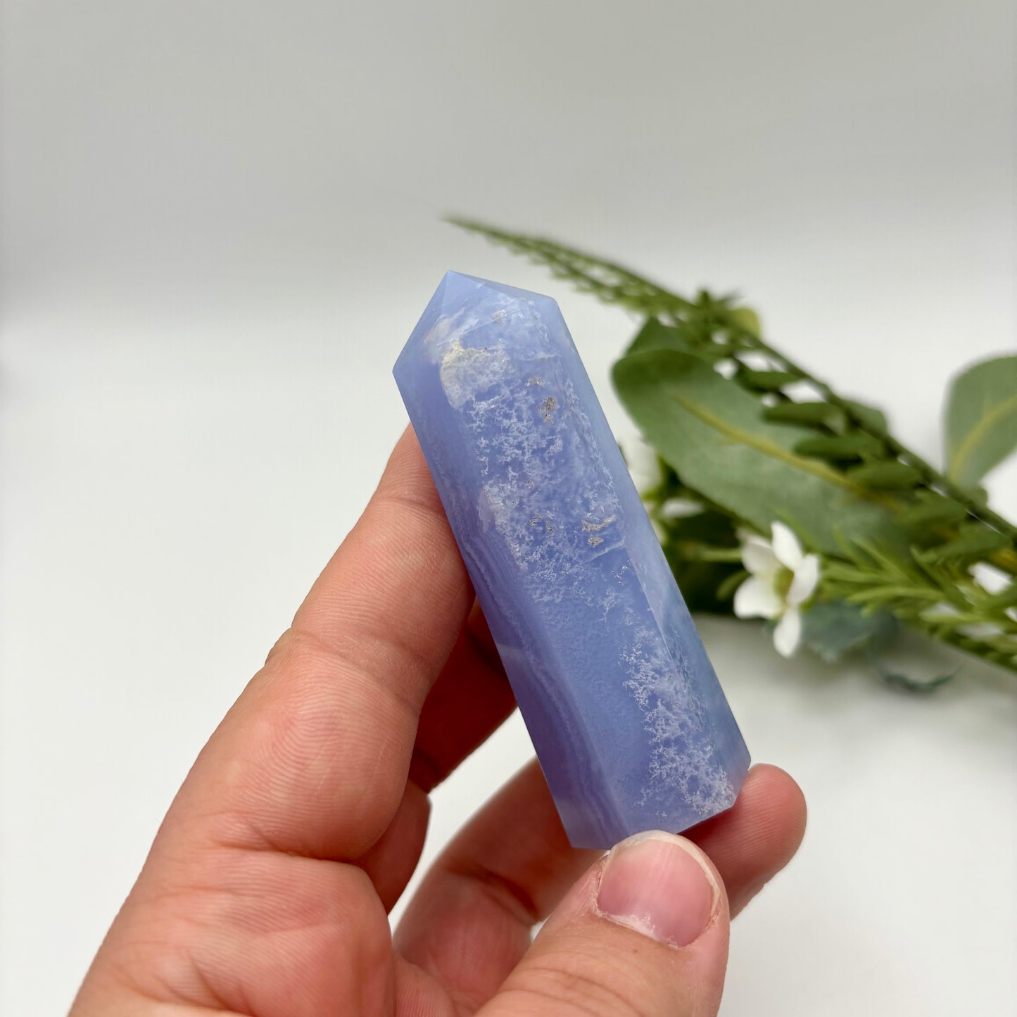 Blue Lace Agate Towers