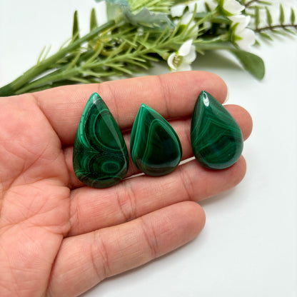 Malachite Teardrops