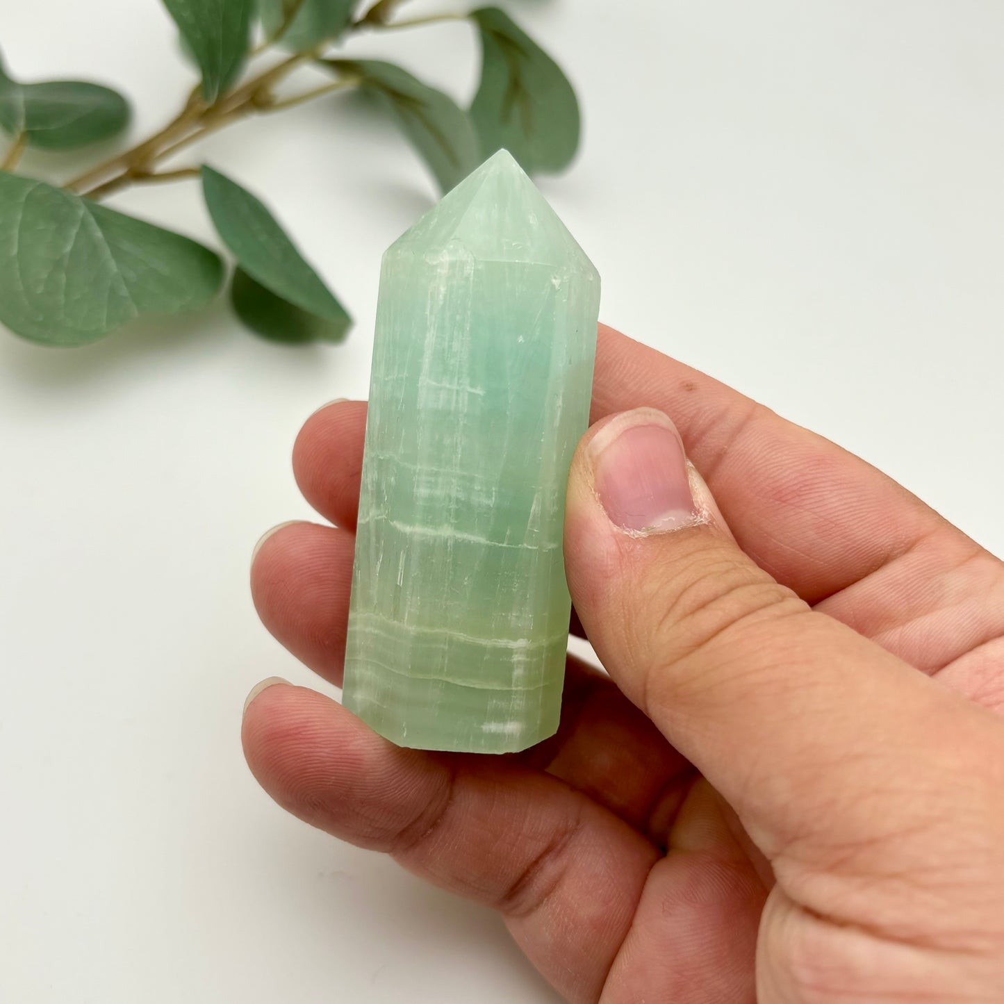 Pistachio Calcite Towers