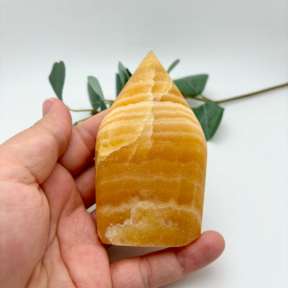 Orange Calcite Freeform