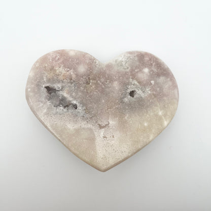 Pink Amethyst Heart