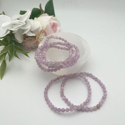 Faceted Kunzite Bracelet