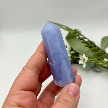 Blue Lace Agate Towers