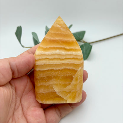 Orange Calcite Freeform
