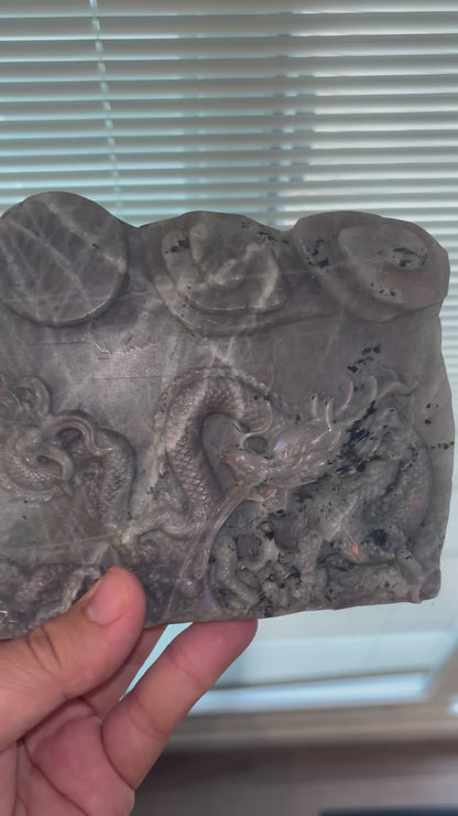 Labradorite Dragon Slab