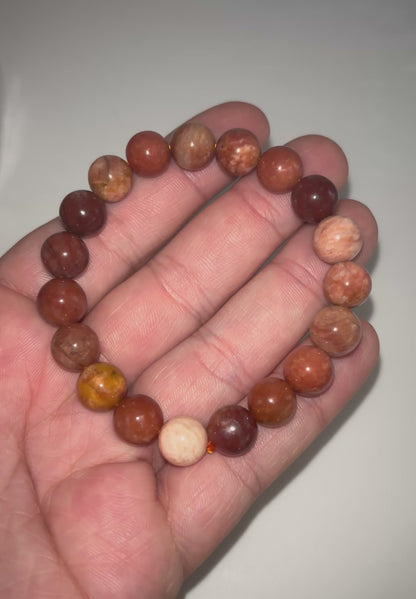 Peach Moonstone Bracelets