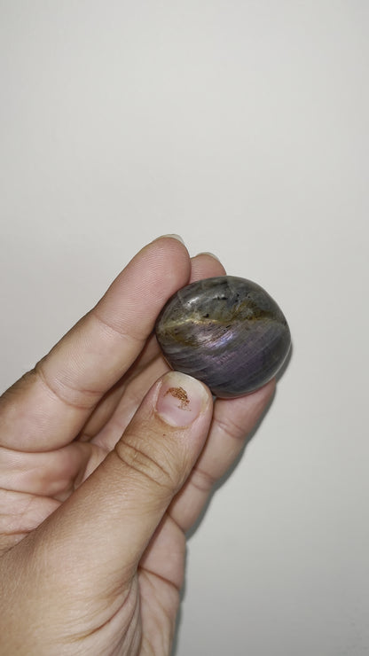 Purple Labradorite Palm Stones