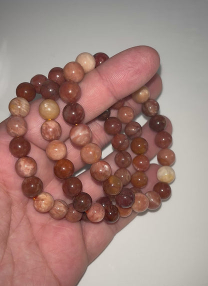 Peach Moonstone Bracelets