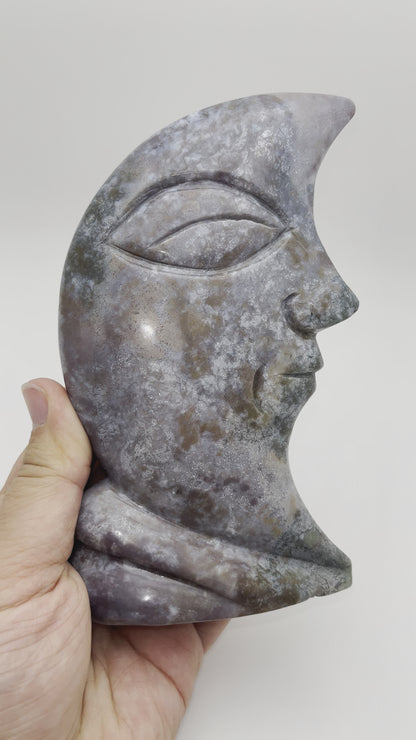 Sea Jasper Standing Moon