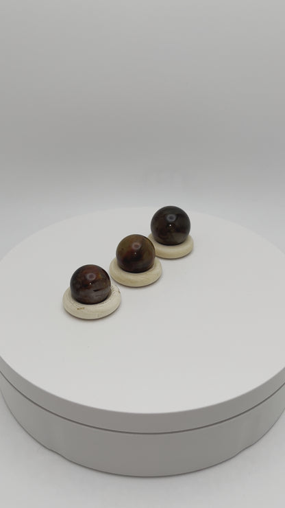 Pietersite Mini Spheres