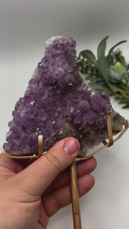 Amethyst Cluster on Stand
