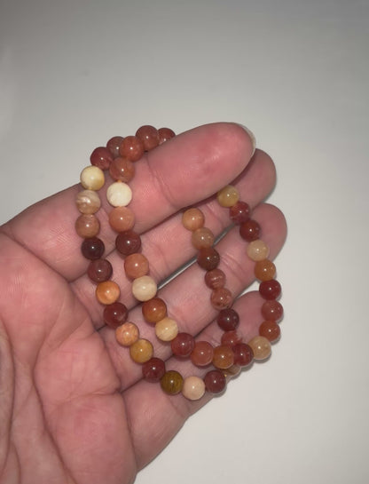 Peach Moonstone Bracelets